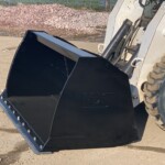 snow buckets for skid steers